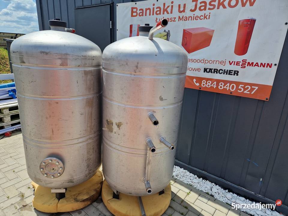 Bojler nierdzewny Viessmann 500l wężownica