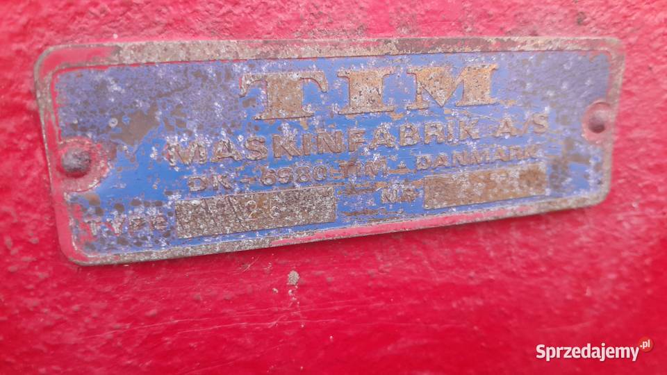 Przyczepa jednoosiowa TIM z Norwegi z Kazimierówka