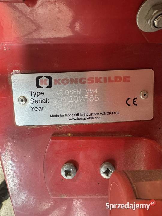 Siewnik do Kukurydzy Kongskilde Siewniki i sadzarki Jastrzębie-Zdrój