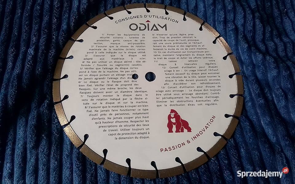 ODIAMprofesjonalna tarcza diamentowa 350mm podlaskie