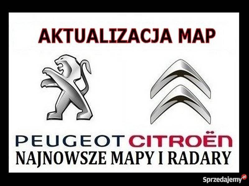 Aktualizacja MAP Nawigacji PEUGEOT CITROEN EU Warszawa