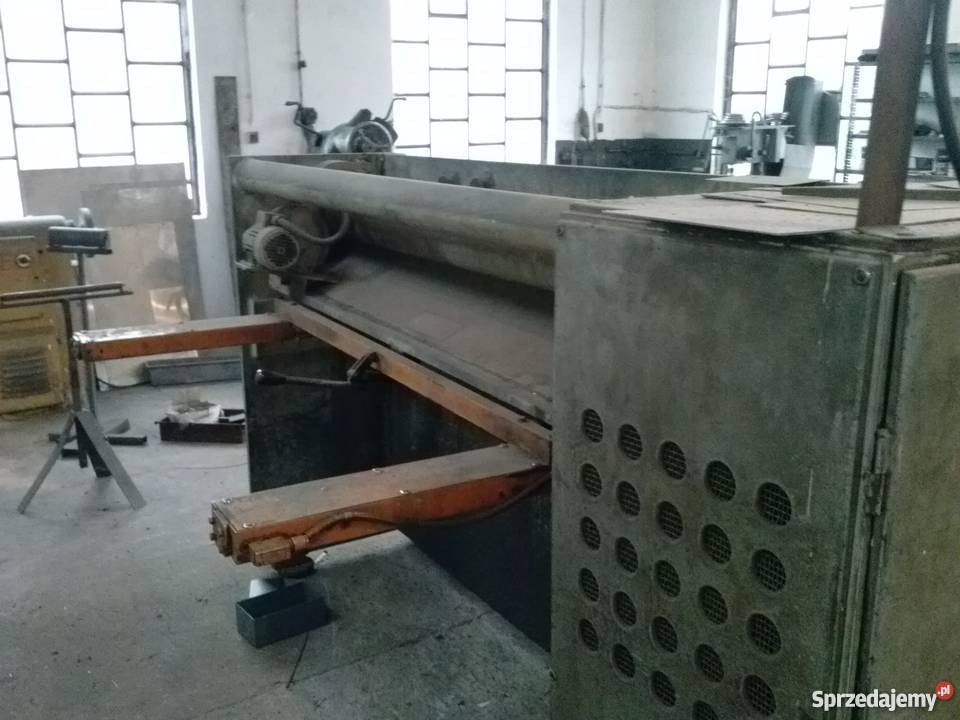 Gilotyna do blachy STROJARNE PIESOK NTC 20004 Warka