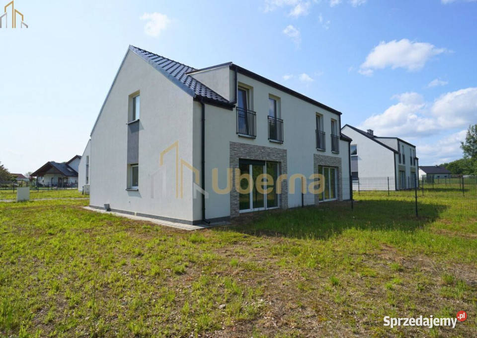 Bliźniak w stanie deweloperskim Białuń silikat