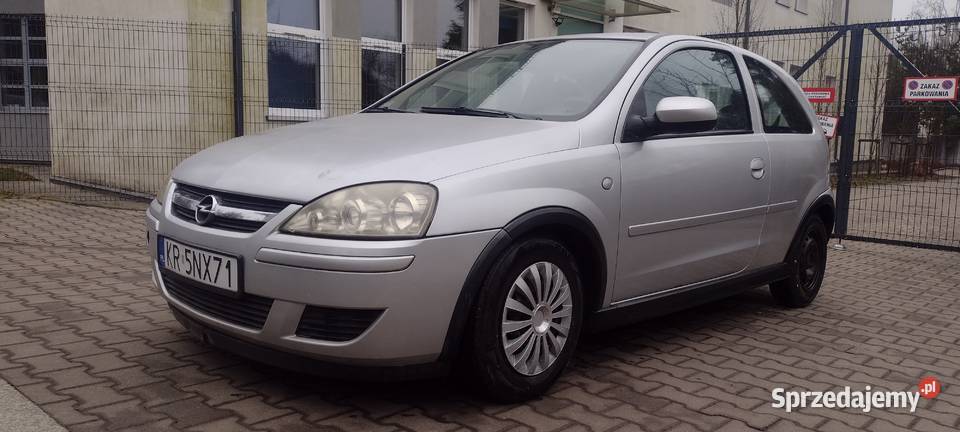 opel corsa 12 16v klimatronik wspomaganie okazja Kraków