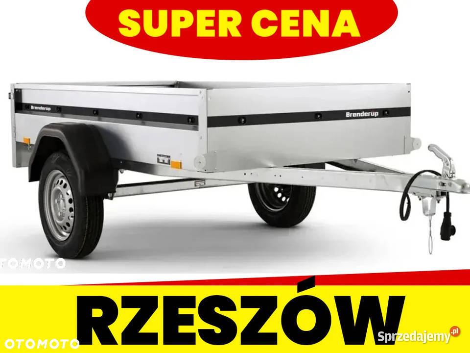 Wyprzedaż przyczepa samochód BRENDERUP Open 625kg Rzeszów