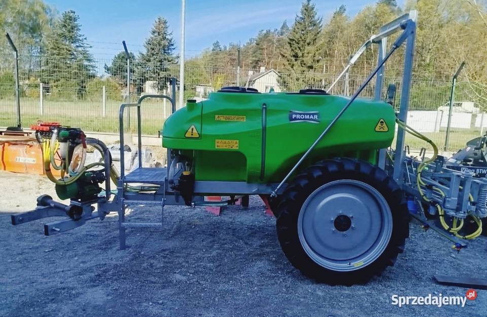 Opryskiwacz polowy PROMAR 1500 litrów ciągany Zaczepiane Zduny