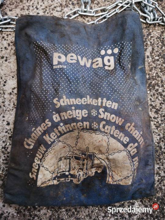Łańcuchy śniegowe Pewag A 54 SV wózek widłowy Bogdanówka