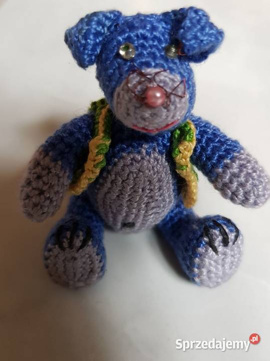 ręcznie robiony miś breloczek zabawka prezent Kielce