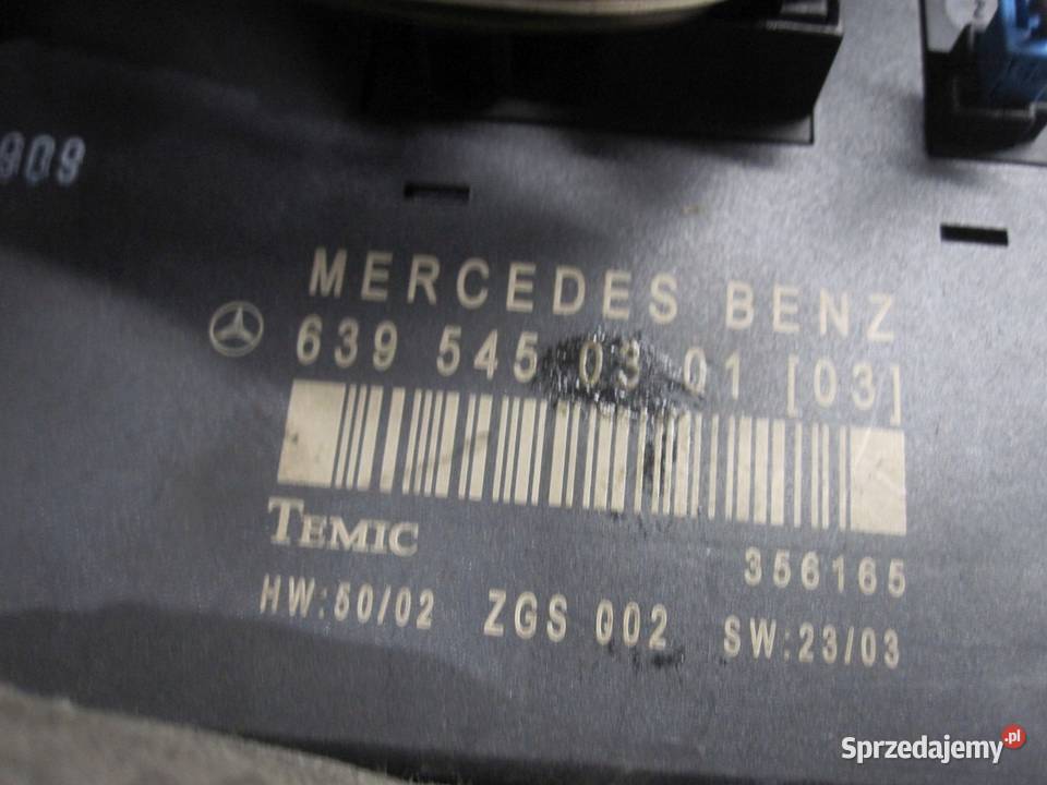 VITO VIANO W639 moduł komfortu 6395450301 świętokrzyskie