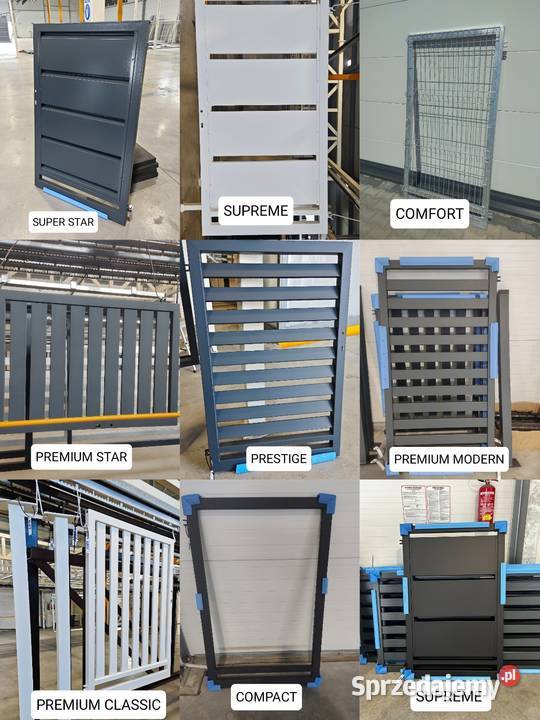 Brama przesuwna panelowa 4M COMFORT 5M 6M 67M