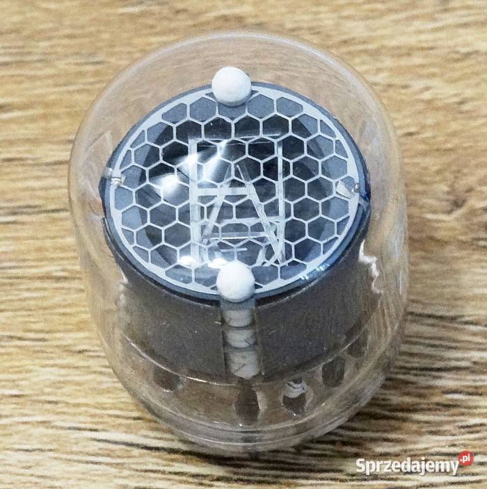 Lampa NIXIE LL557 LL557 oryginalna UNITRA DOLAM Gliwice