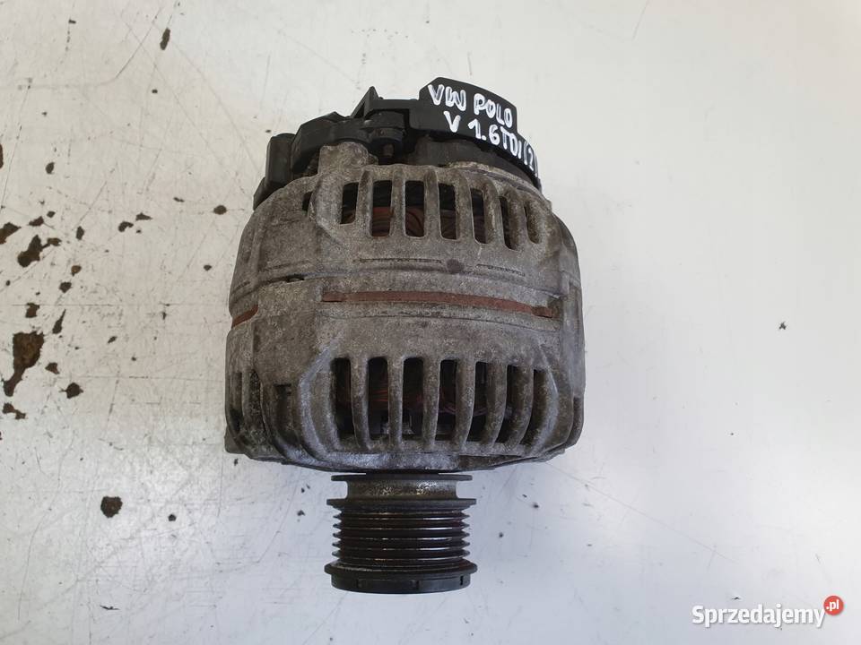 VW Polo V 16 TDI ALTERNATOR 06F903023F 140A Układ elektryczny silnika Janów
