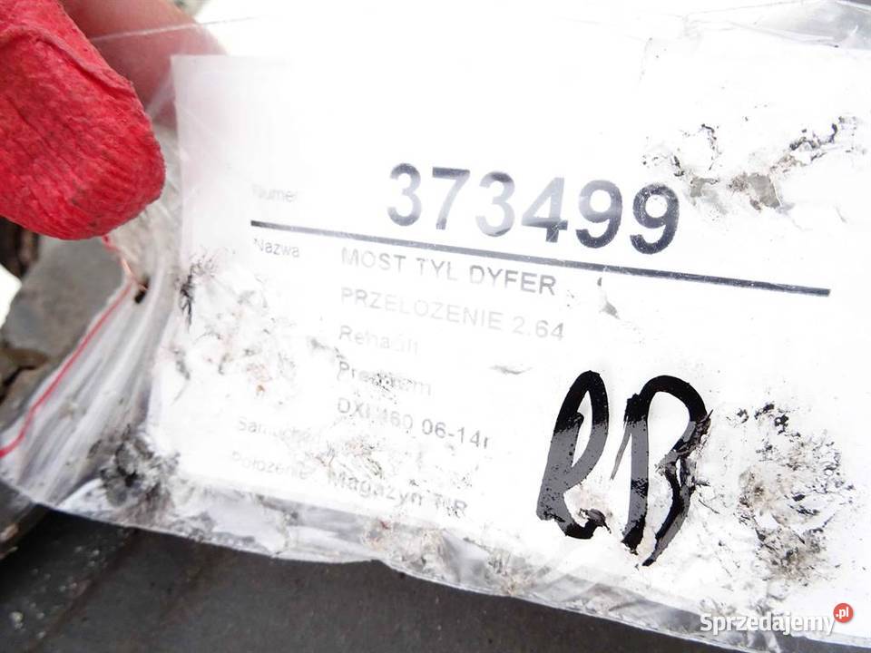 MOST TYŁ DYFER RENAULT TRUCKS PREMIUM 2 MS17X ciężarowe sprzedam