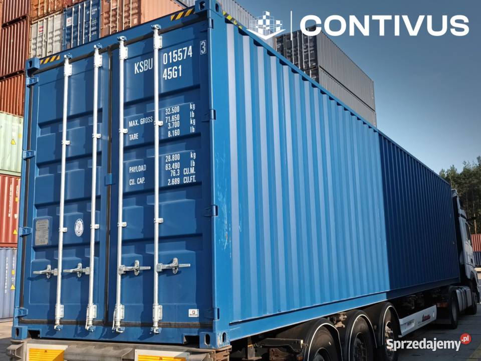 Kontener magazynowy uszkodzony 12m40HC Magazynowanie