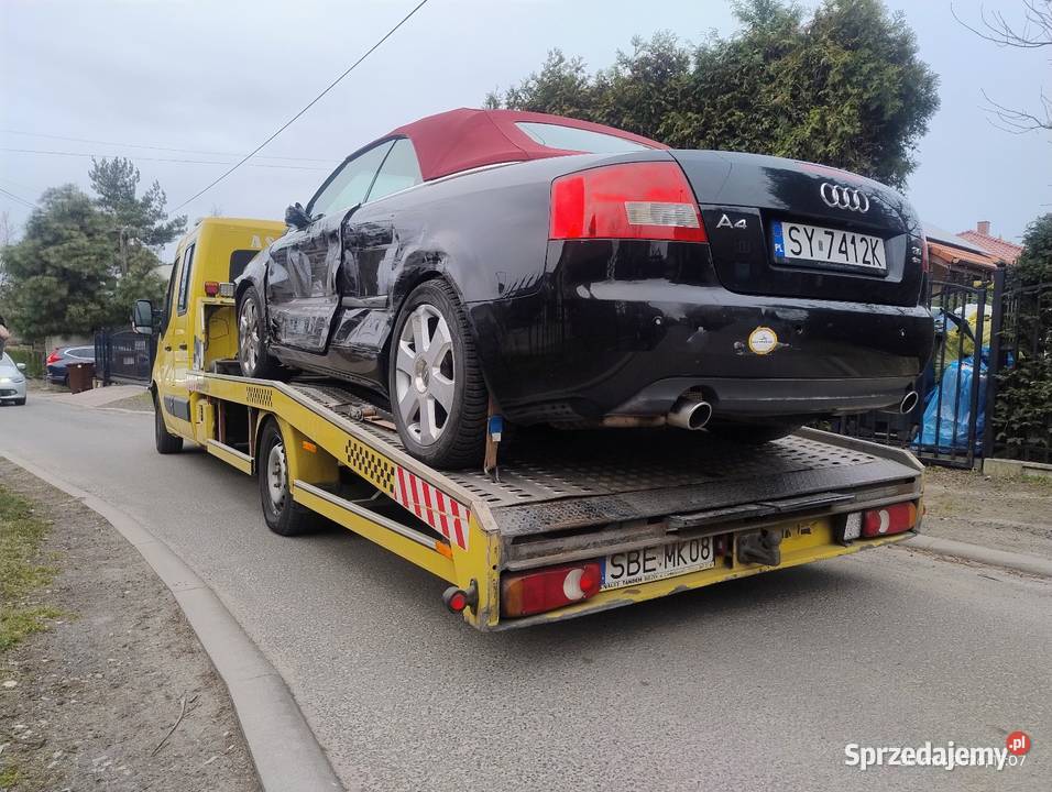 Audi A4 b6 cabrio uszkodzone Bytom