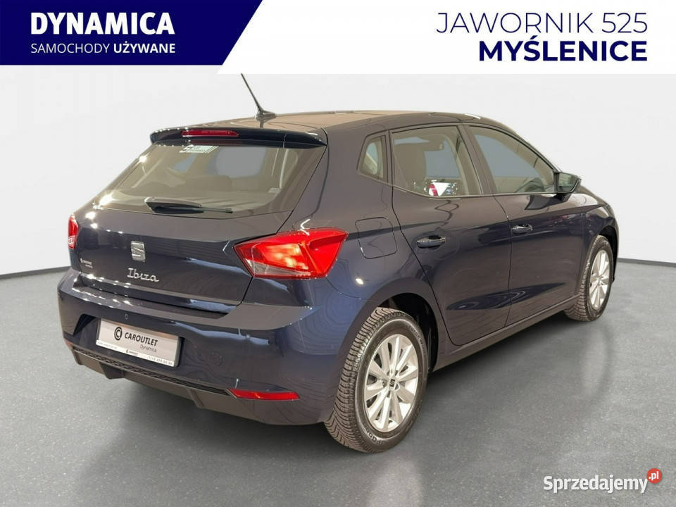 Seat Ibiza VAT 23 Style 10TSI 95 M5 2022 r salon isofix małopolskie Myślenice