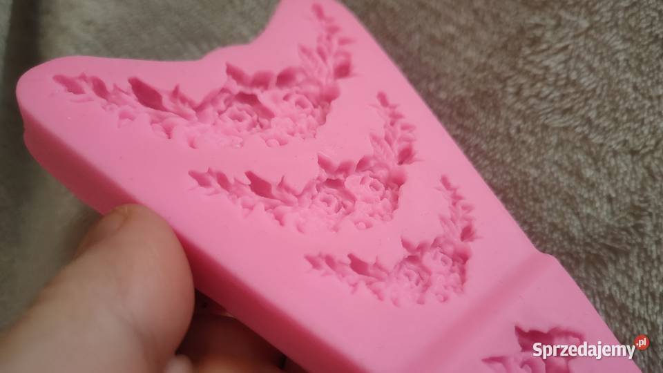 Forma silikonowa kwiaty róże róża z różami Pozostałe