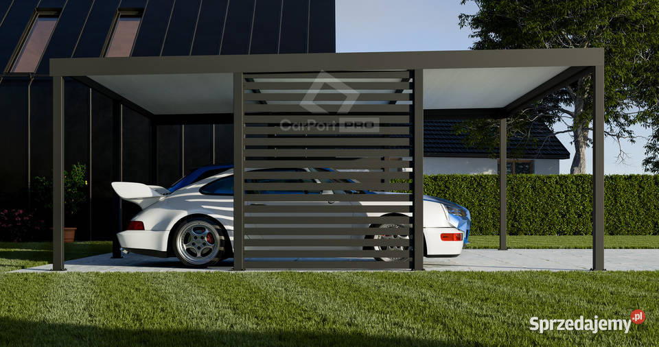 CarPort PREMIUM wiata samochodowa 6x5 antracyt Sprzedaż Nowy Sącz