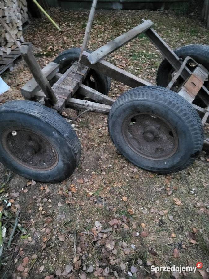 Wóz konny do ciągnika uszkodzony Rędziny