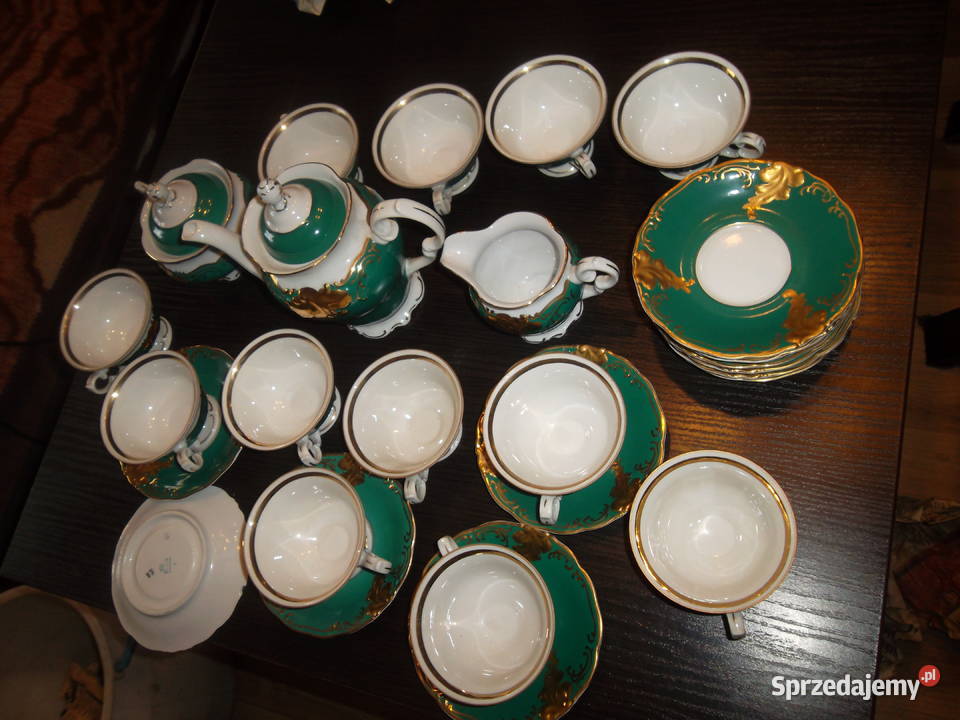 porcelana sygWawel zestaw śniadaniowy 12 osób Wałbrzych