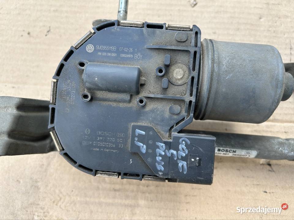Mechanizm silniczek wycieraczek lewy Golf 5 plus Bydgoszcz