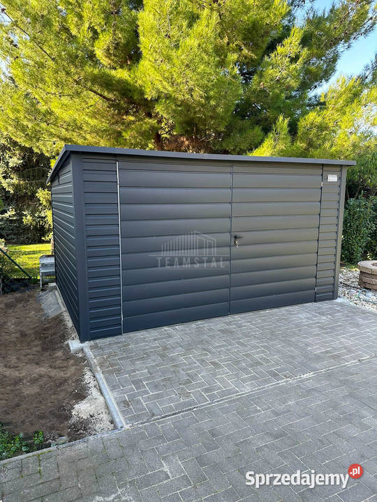 Schowek Domek ogrodowy 4x3m Brama dwuskrzydłowa Inowrocław