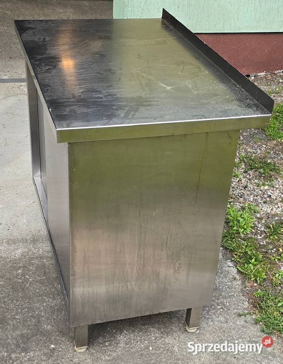 Stół gastronomiczny roboczy 100x60 z SZAFKĄ blat Gastronomia Mielno sprzedam