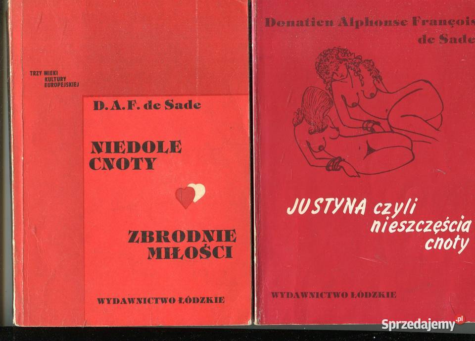 Justyna czyli nieszczęścia cnoty Niedole cnoty Szczecin sprzedam