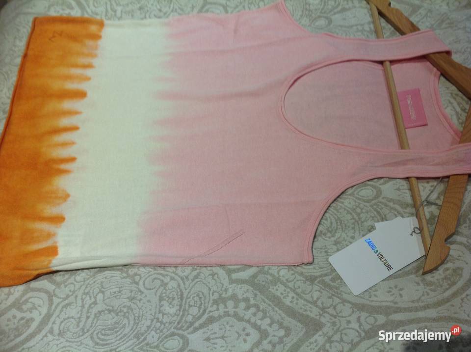 Koszulka Bokserka Dzianinowa ZADIGVOLTAIRE S Nowa Sól