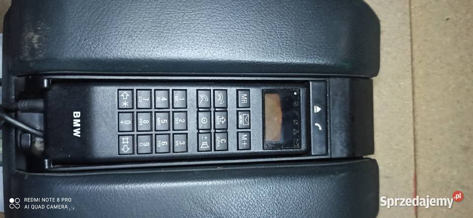 bmw e39 e38 podłokietnik z telefonem bmw Części samochodowe śląskie sprzedam