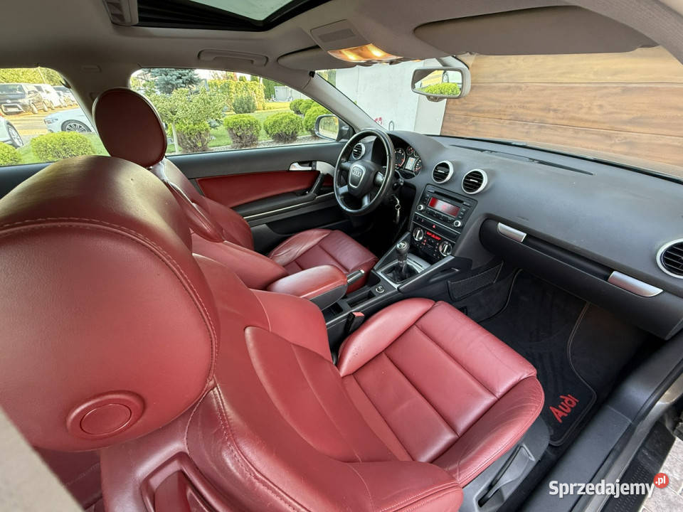 Audi A3 3drzwiowe 20 tdi 140 super stan komputer pokładowy Konradów