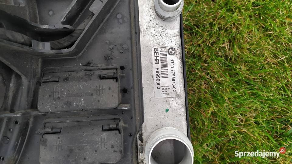 Komplet chłodnic z wentylatorem BMW E60 E61 LCI osobowe łódzkie Wieluń