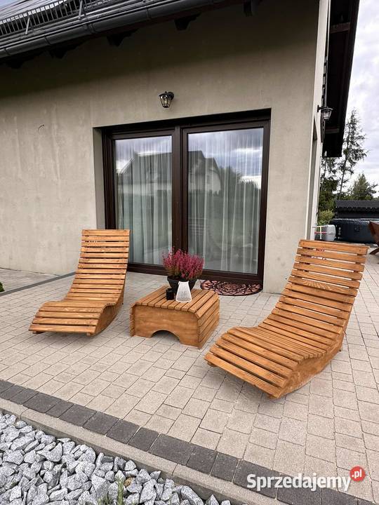 Leżak bujak fotel Syców