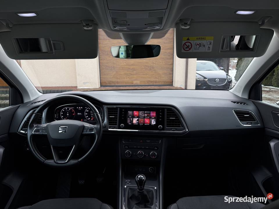 Seat Ateca 15 TSI Ambiente Kamera Led Zadbana VAT marża Kutno