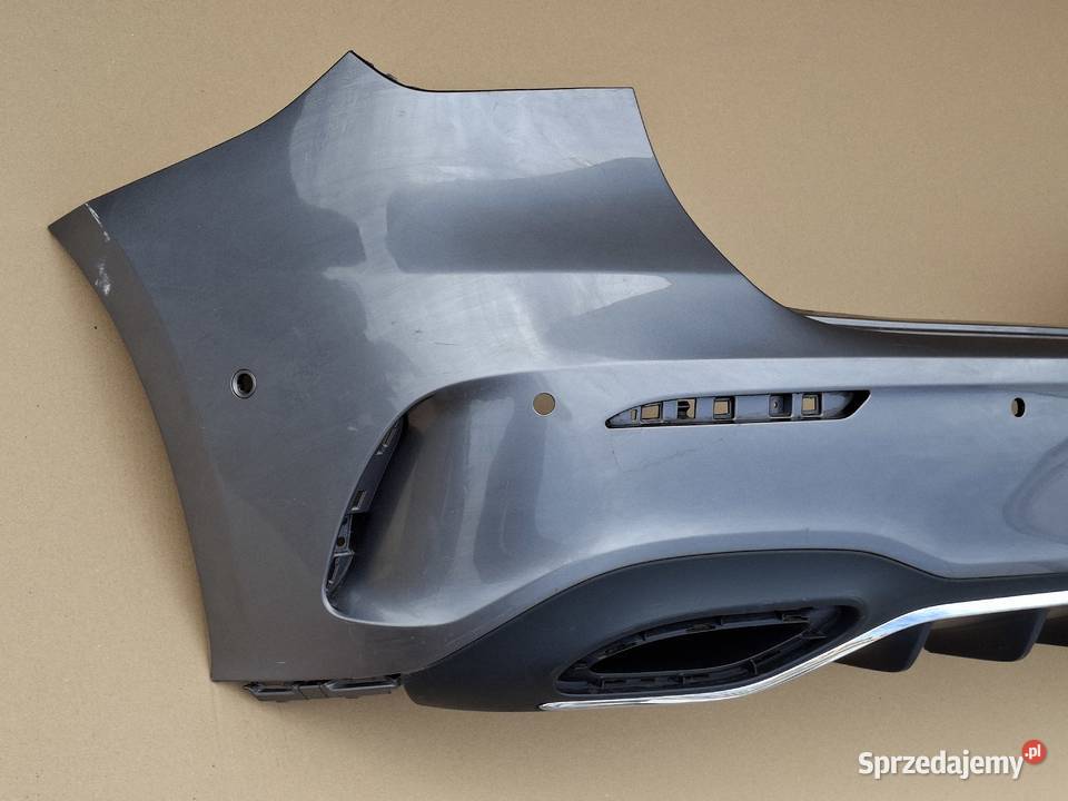 MERCEDES AKLASA W177 AMG ZDERZAK TYŁ TYLNY Zderzaki Bieleń