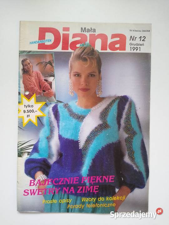 Mała Diana 121991 miesięcznik pomorskie Gdańsk