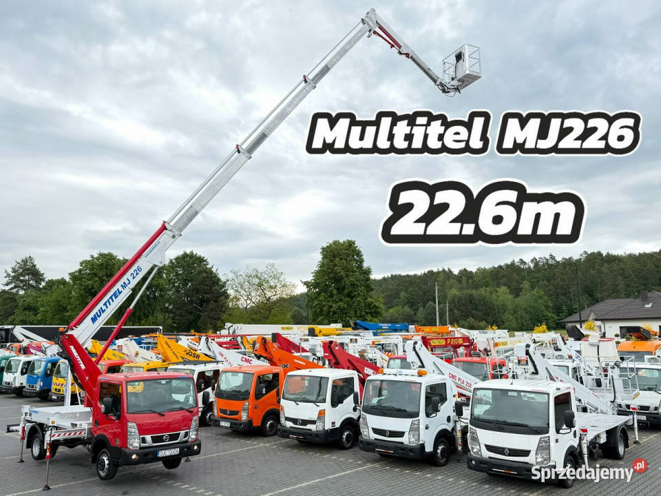 Nissan Cabstar Podnośnik Koszowy 226m Zwyżka Widełki