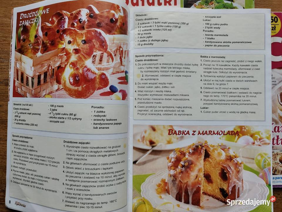 Sałatki i przystawki nie na Wielkanoc Babki Kraków sprzedam