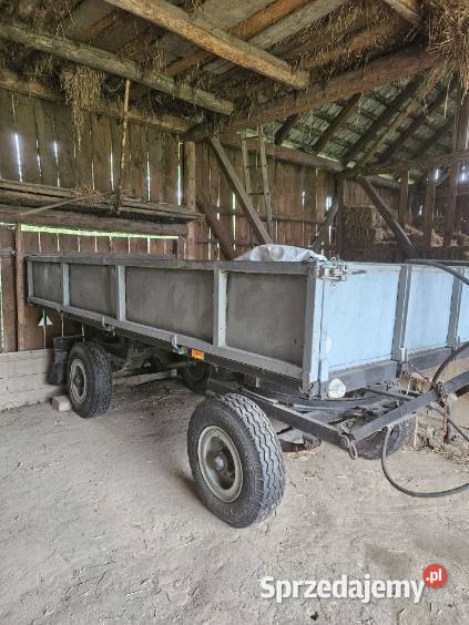 Przyczepa wywrotka d 35 nieuszkodzony Wieprz