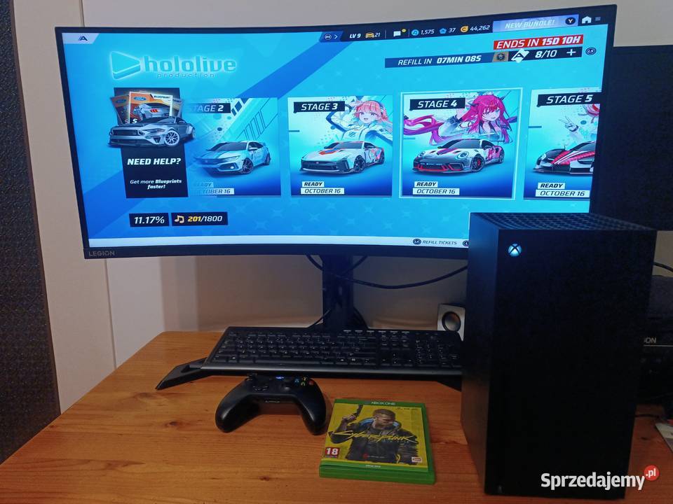 Xbox Series X pad okablowanie gry