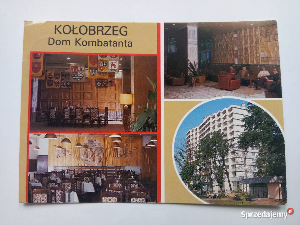 2 Pocztówki Kołobrzeg lata 80te PRLu Znaczki sprzedam