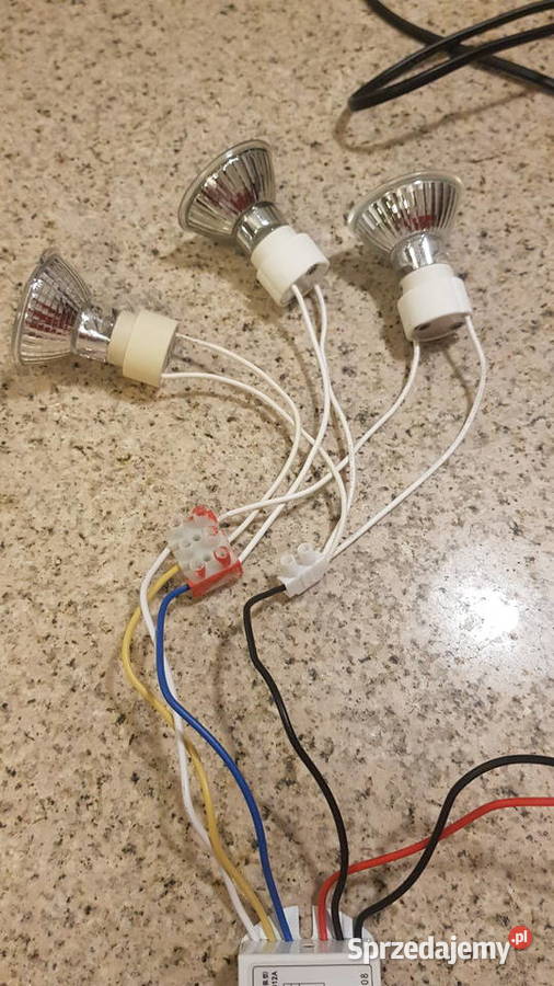 Rozdzielacz światła podział żyrandola HB812A 3 Sterowniki