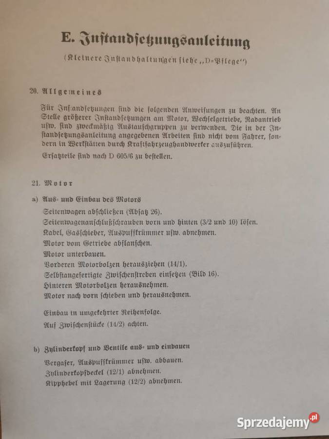 BMW R 75 Sahara opis i instrukcja obsługi pomorskie Lębork
