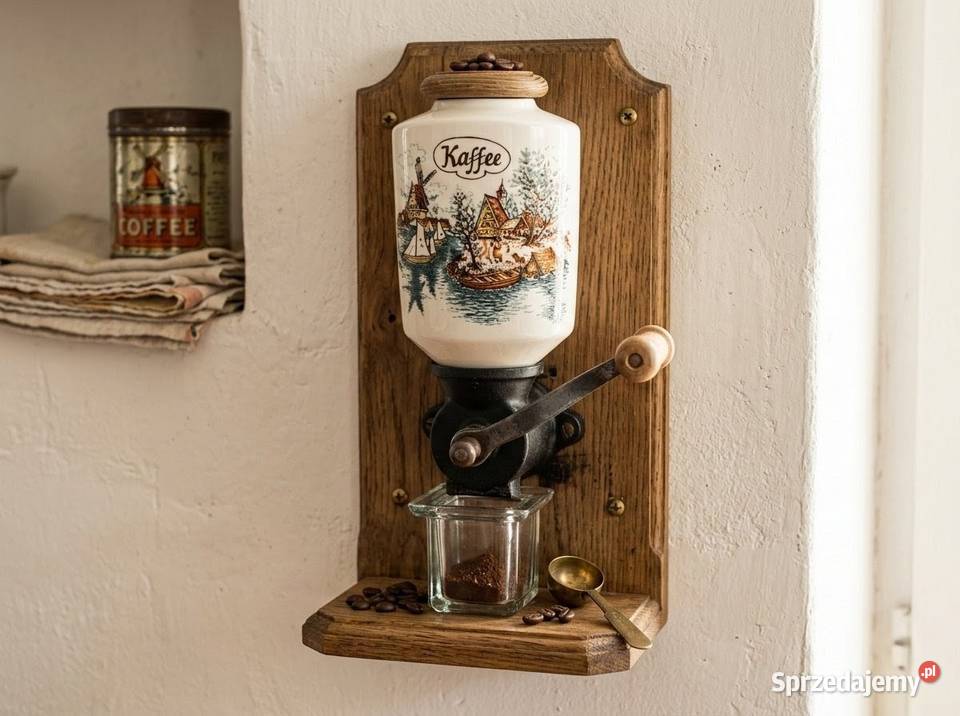 Retro Młynek do Kawy Lata 90 Ceramiczny Hołd Ruda Śląska sprzedam