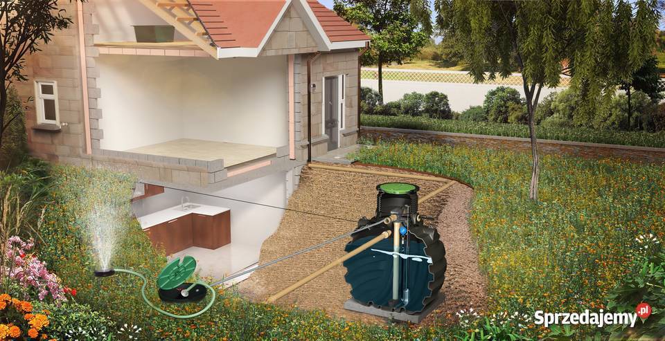 Zbiornik na deszczówkę 6000L Kingspan RainStore Przasnysz