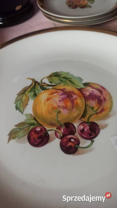 Patera z owocami Bohemia Czechslovakia
Biała Porcelana i szkło Gdańsk