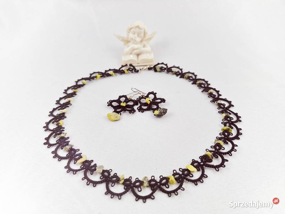 Biżuteria frywolitkowa sprzedam