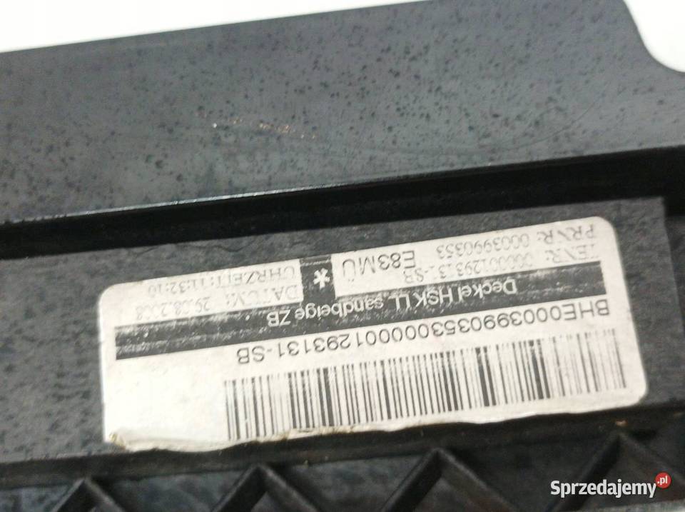 SCHOWEK PRAWY PASAŻERA DESKI EU 00075981501 Bmw