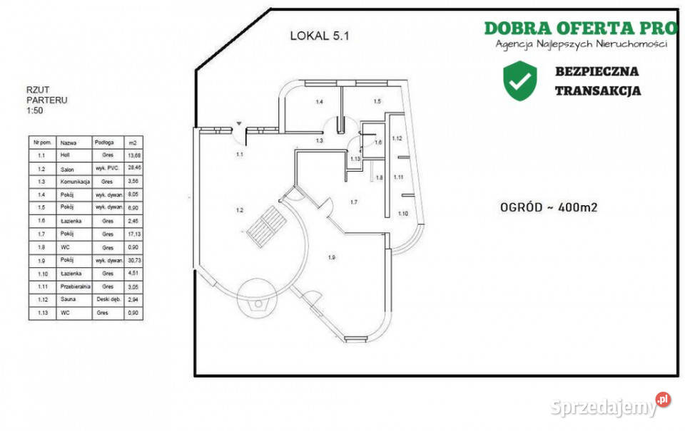 Nowoczesny dom generalnym remoncie w Otominie 430m2 Sprzedaż sprzedam