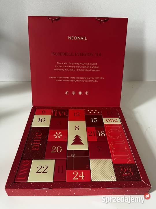 NEONAIL Kalendarz Adwentowy 2024 CHRISTMAS Pozostałe sprzedam